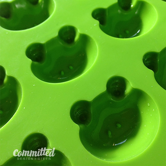 Froggy mold for DIY crayons.