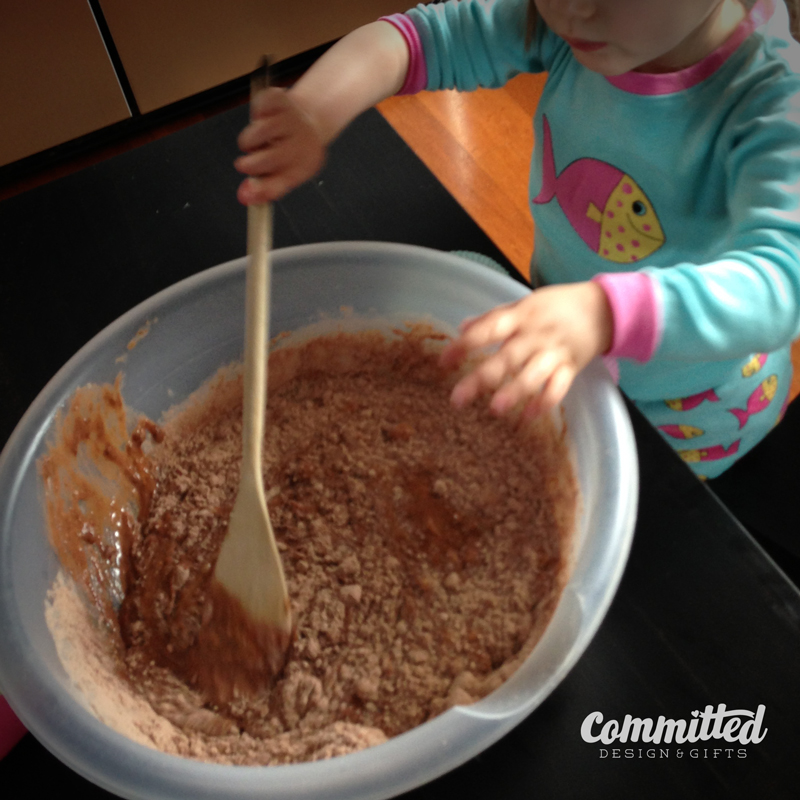 Toddlers can help cook