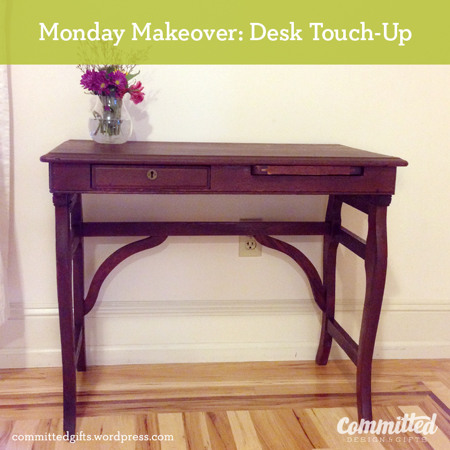 Desk Makeover: after