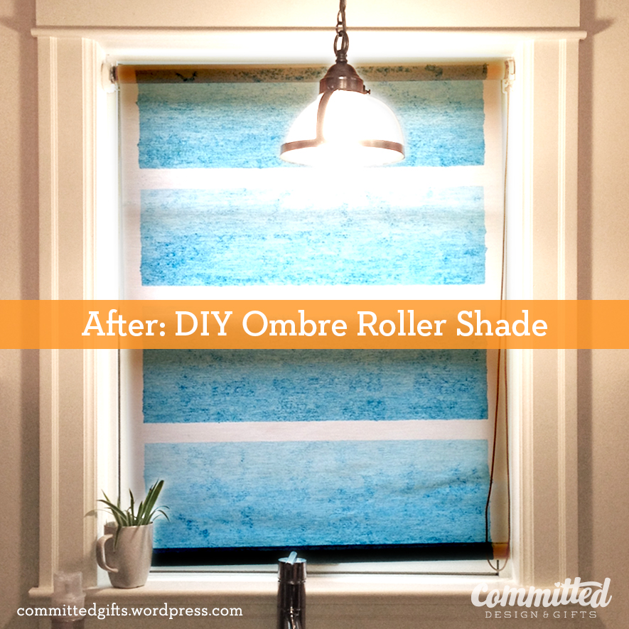 Ombre roller shade6